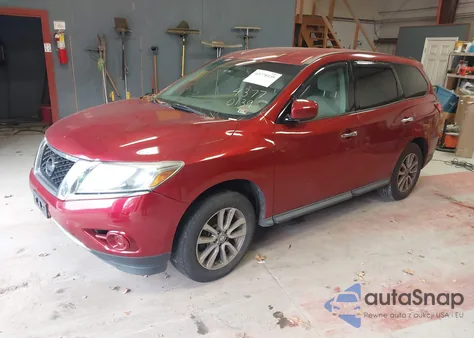 2014 Nissan Pathfinder S from USA, damaged, VIN 5N1AR2MM9EC618647